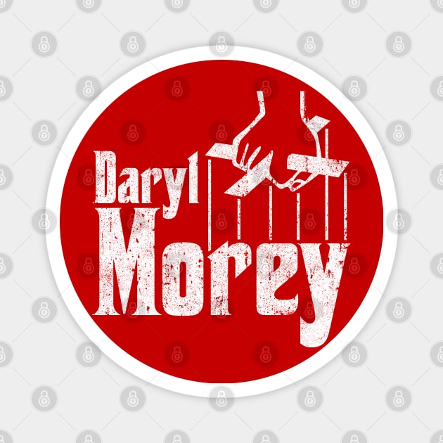 Daryl Morey Magnet by huckblade